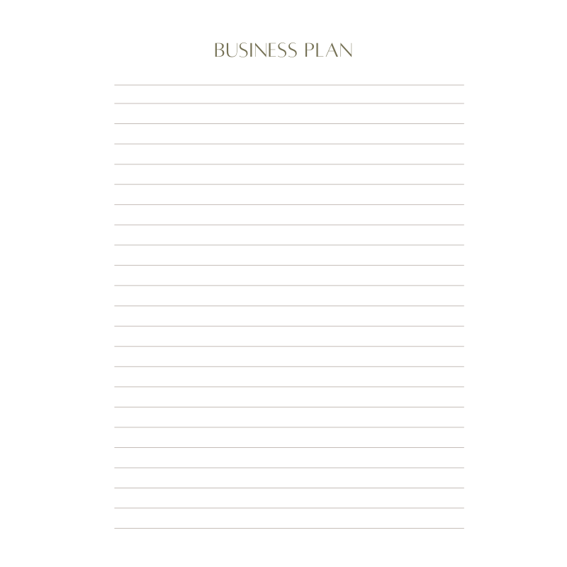 Business Planner - BUS 001