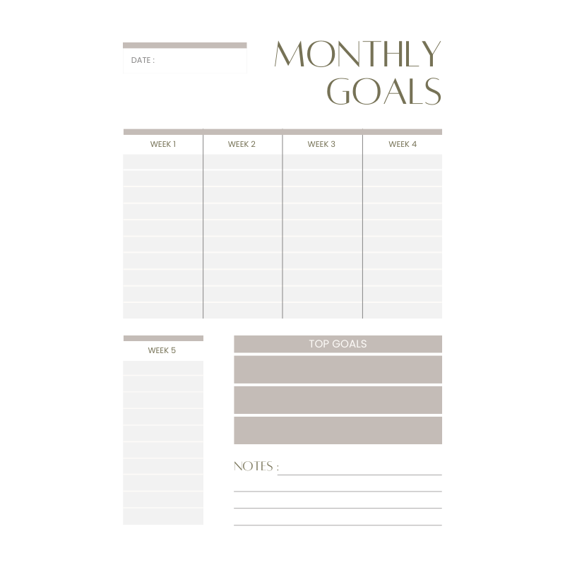 Business Planner - BUS 001