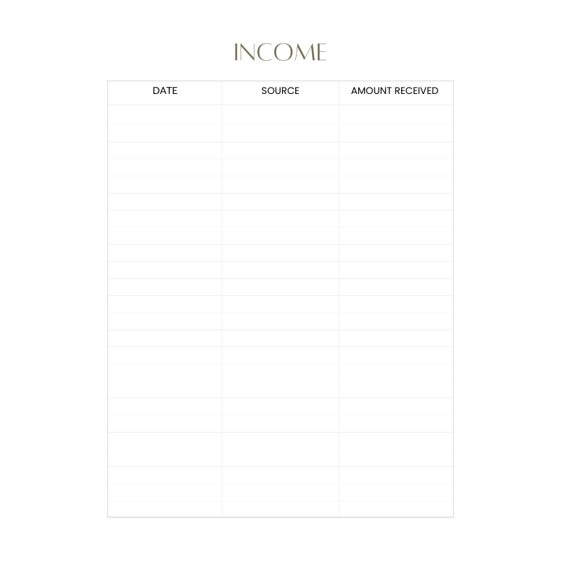 Business Planner - BUS 001
