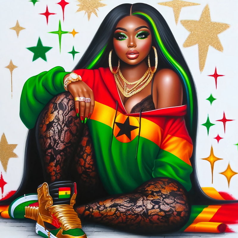 Custom Pan African T-Shirt - CSPAN-013