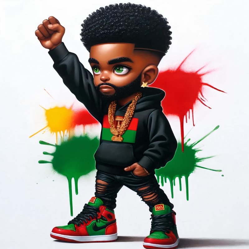 Custom Pan African T-Shirt - CSPAN-016