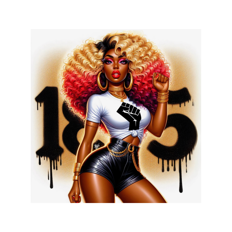 Custom Juneteenth T-Shirt - JUNT-003