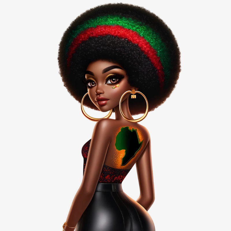 Pan African PNG Design - SPAN-019