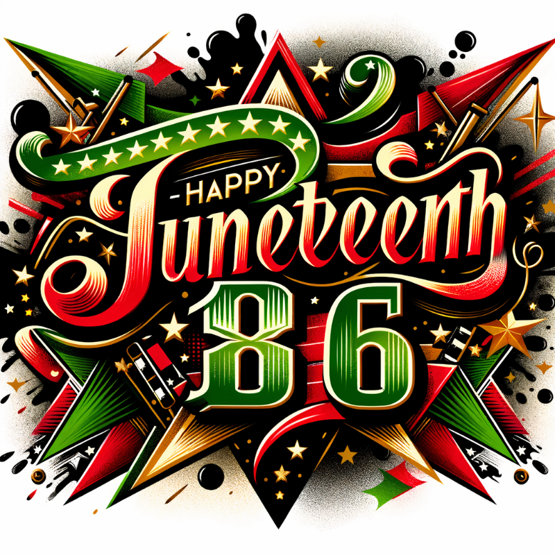 Juneteent PNG Design - JUNT 002